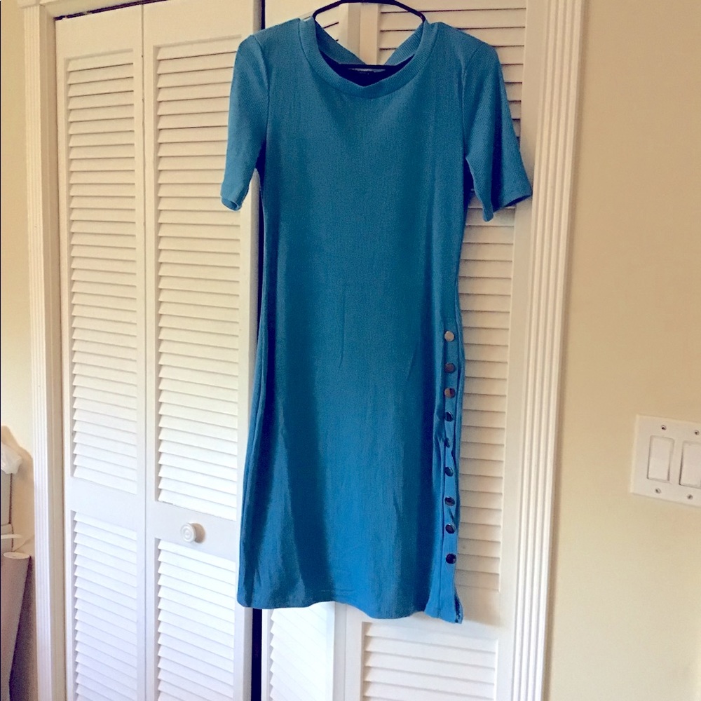 Women's Roundneck Midi Sweater Dress